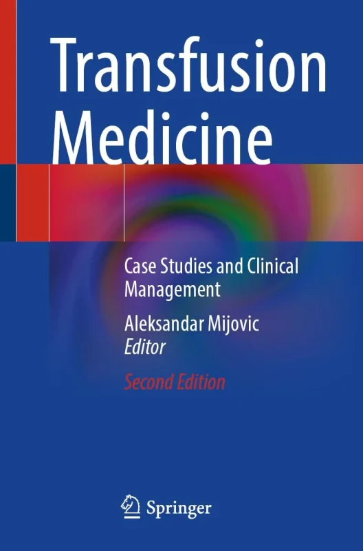 Coperta cărții "Transfusion Medicine. Case Studies and Clinical Management" de autor necunoscut