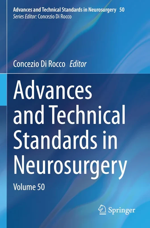 Coperta cărții "Advances and Technical Standards in Neurosurgery. Volume 50" de autor necunoscut
