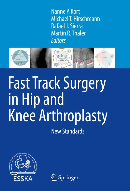 Coperta cărții "Fast Track Surgery in Hip and Knee Arthroplasty. New Standards" de autor necunoscut