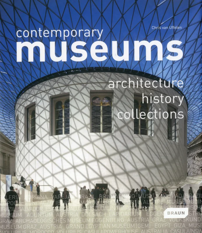 Coperta cărții "Contemporary Museums: Architecture · History · Collections" de autor necunoscut