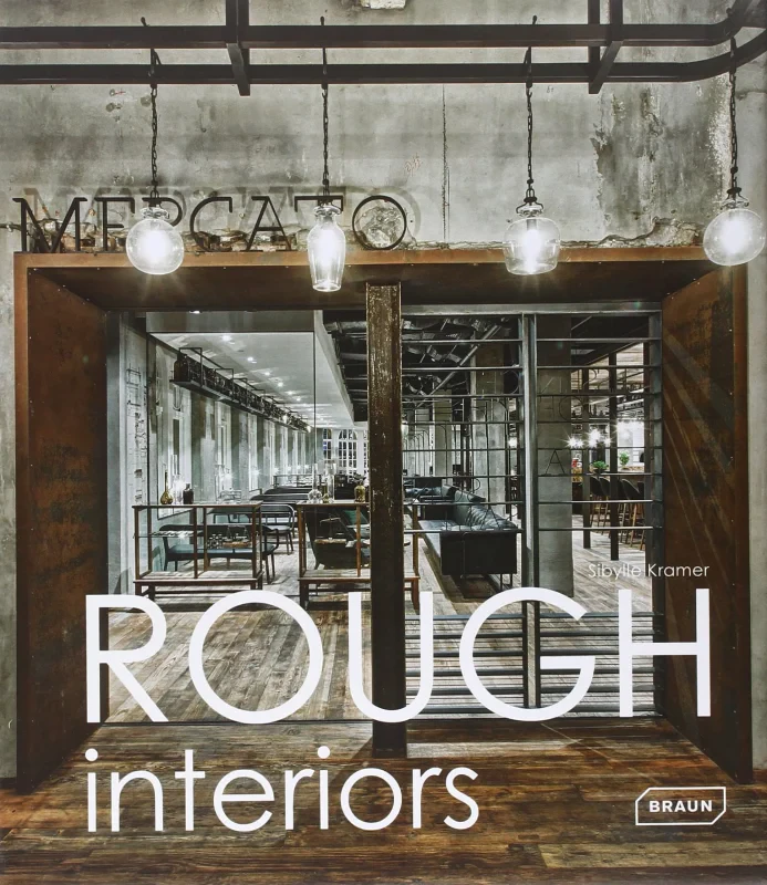 Coperta cărții "Rough Interiors" de autor necunoscut