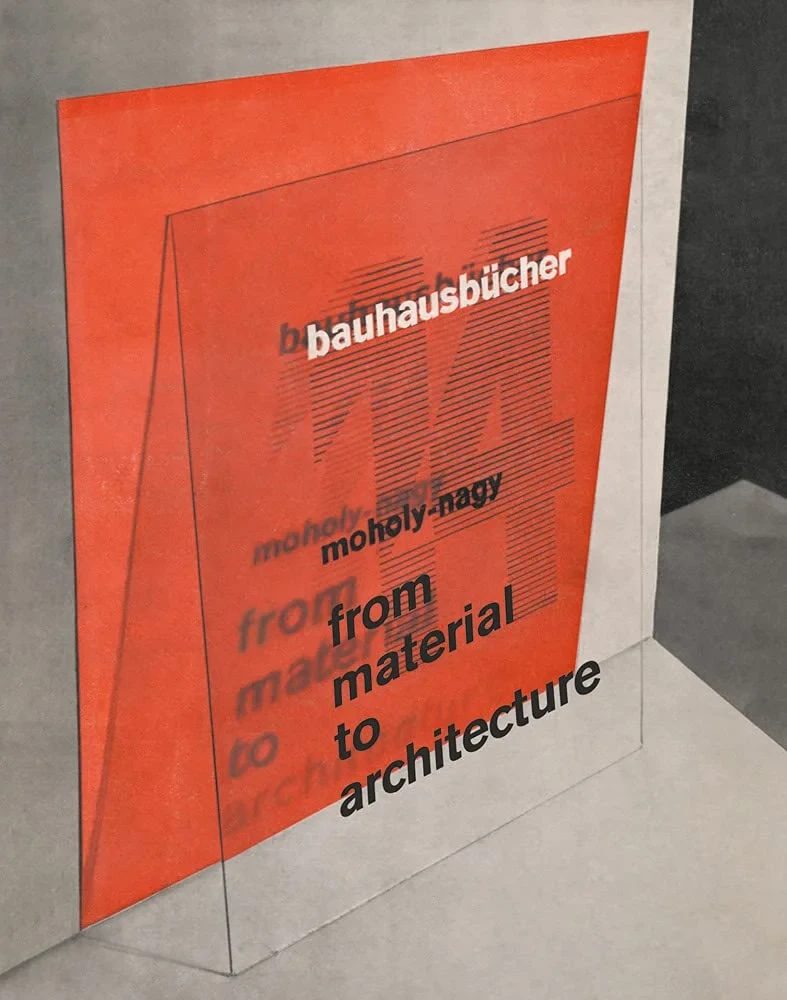 Coperta cărții "From Material to Architecture: Bauhausb?cher 14" de autor necunoscut