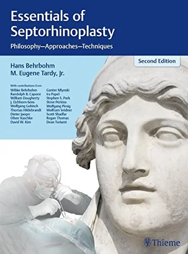 Coperta cărții "Essentials of Septorhinoplasty: Philosophy, Approaches, Techniques" de autor necunoscut