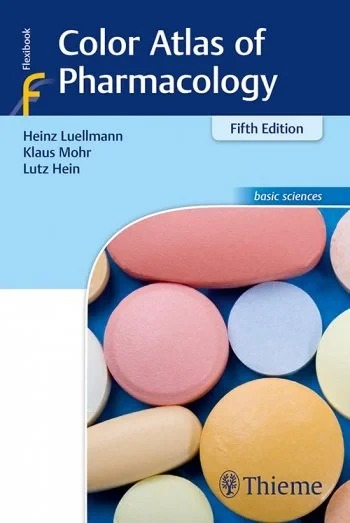 Coperta cărții "Color Atlas of Pharmacology" de autor necunoscut