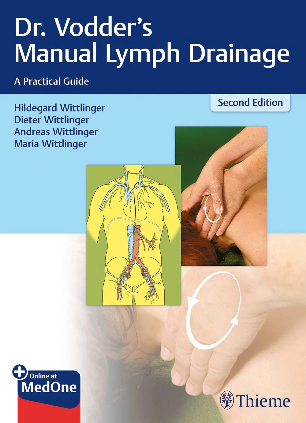 Coperta cărții "Dr. Vodder&amp;#146;s Manual Lymph Drainage" de autor necunoscut