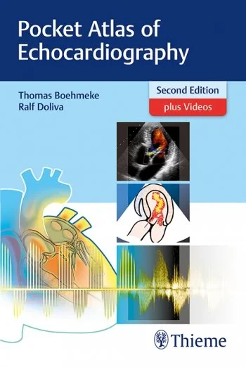 Coperta cărții "Pocket Atlas of Echocardiography" de autor necunoscut