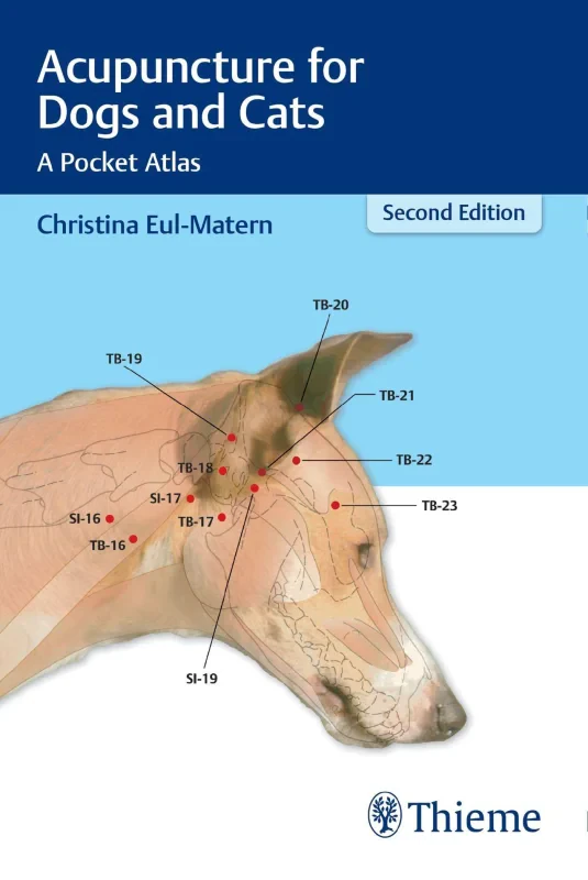 Coperta cărții "Acupuncture for Dogs and Cats: A Pocket Atlas 2nd Edition" de autor necunoscut