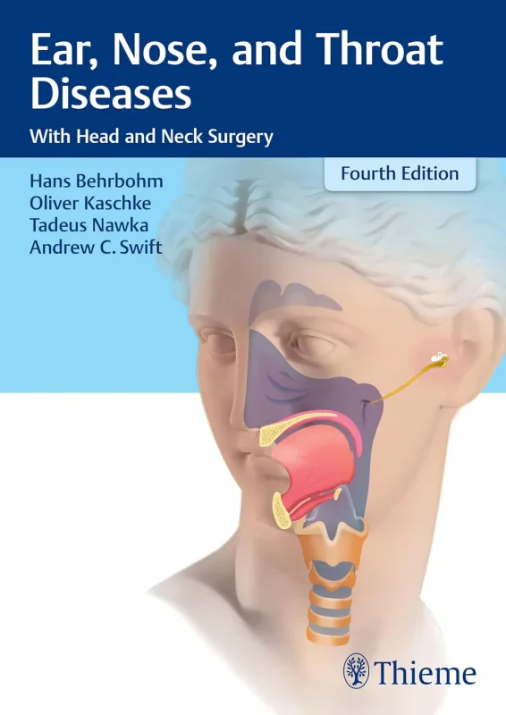 Coperta cărții "Ear, Nose, and Throat Diseases: With Head and Neck Surgery" de autor necunoscut