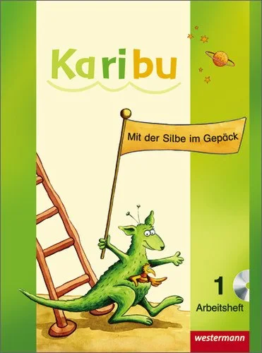 Coperta cărții "Karibu: Arbeitshefte Klasse 1 mit CDROM" de autor necunoscut