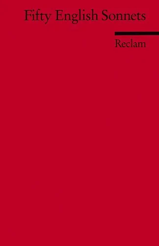 Coperta cărții "Fifty English Sonnets" de autor necunoscut