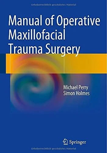 Coperta cărții "Manual of Operative Maxillofacial Trauma Surgery" de autor necunoscut