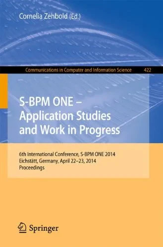 Coperta cărții "SBPM ONE Application Studies and Work in Progress" de autor necunoscut