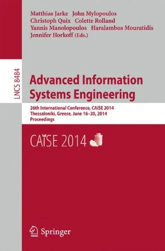 Coperta cărții "Advanced Information Systems Engineering" de autor necunoscut