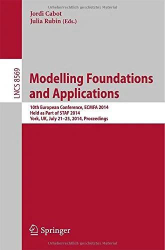 Coperta cărții "Modelling Foundations and Applications" de autor necunoscut