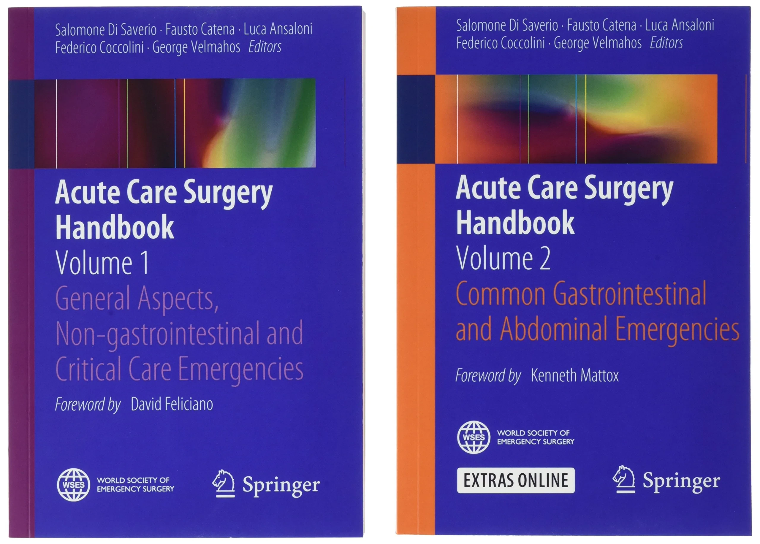Coperta cărții "Acute Care Surgery Handbook: Two-volume set" de autor necunoscut