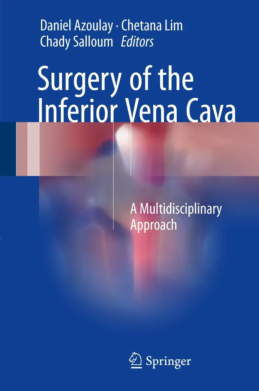 Coperta cărții "Surgery of the Inferior Vena Cava: A Multidisciplinary Approach" de autor necunoscut