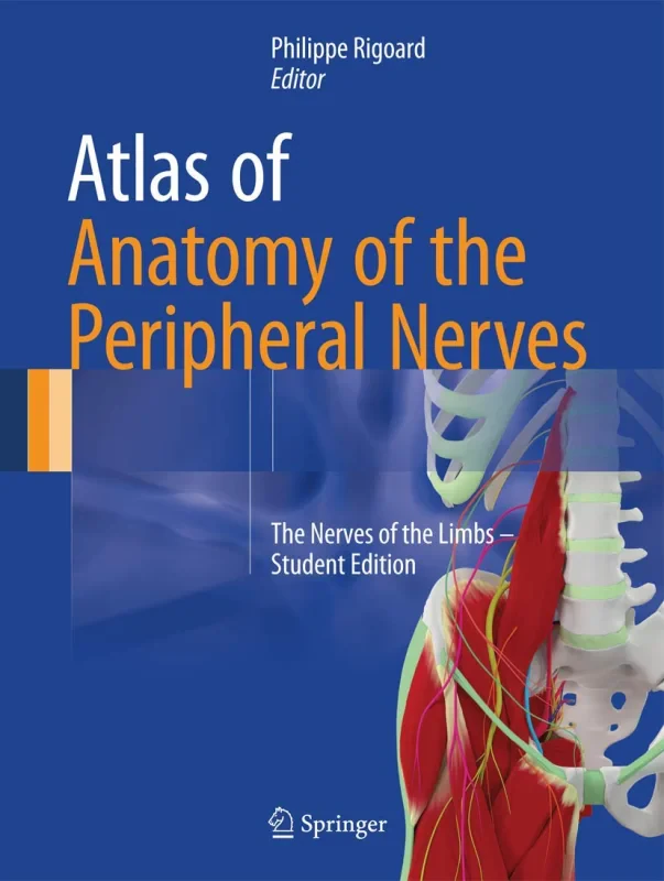 Coperta cărții "Atlas of Anatomy of the Peripheral Nerves" de autor necunoscut