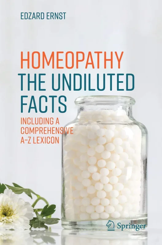 Coperta cărții "Homeopathy - The Undiluted Facts: Including a Comprehensive A-Z Lexicon" de autor necunoscut