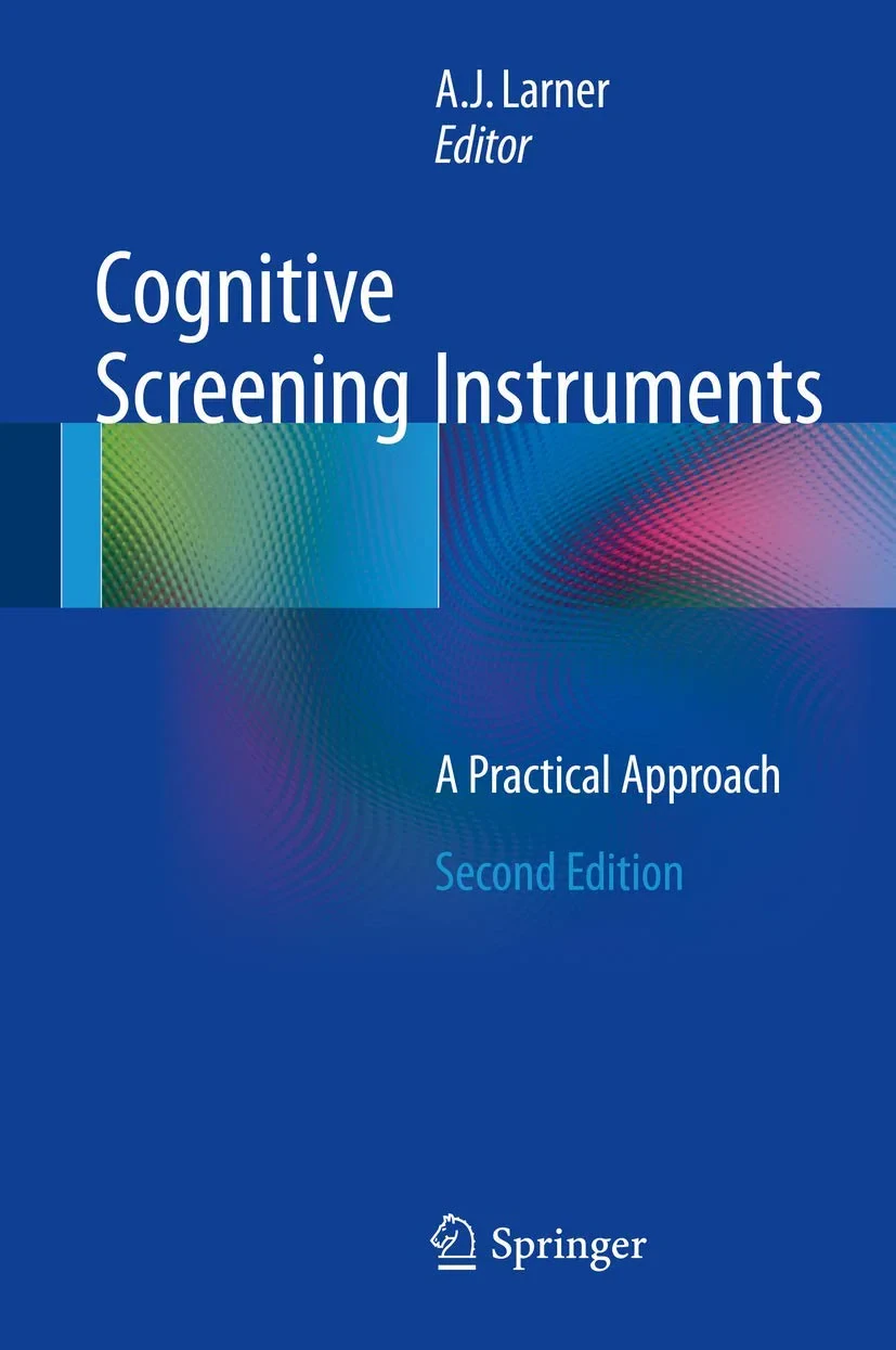 Coperta cărții "Cognitive Screening Instruments" de autor necunoscut
