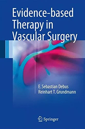 Coperta cărții "Evidence-based Therapy in Vascular Surgery" de autor necunoscut