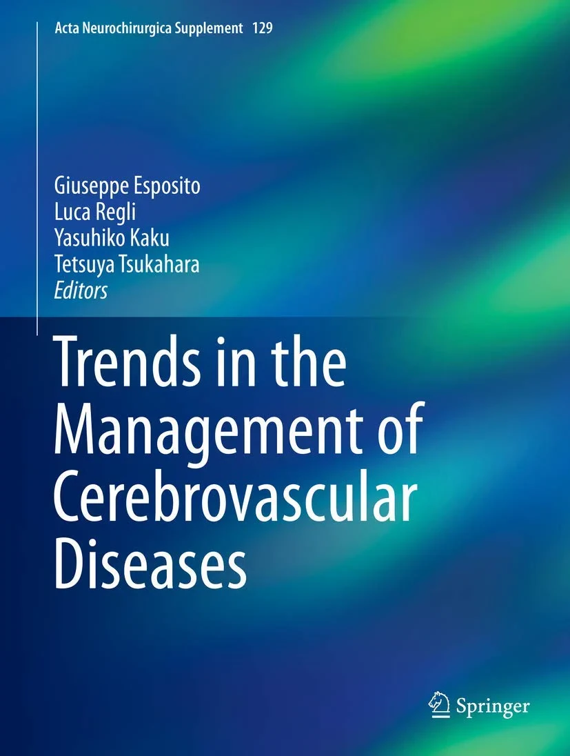 Coperta cărții "Trends in the Management of Cerebrovascular Diseases" de autor necunoscut