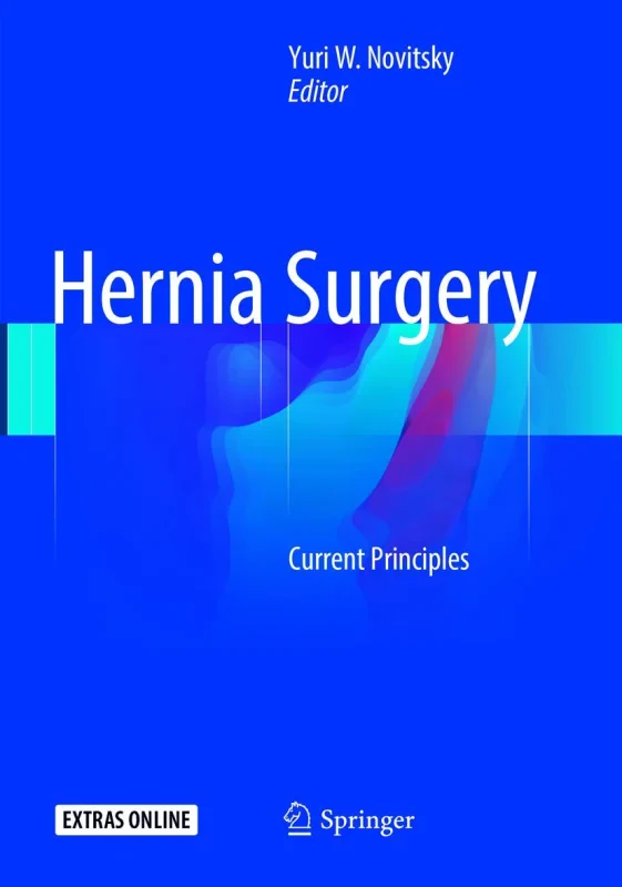 Coperta cărții "Hernia Surgery: Current Principles" de autor necunoscut