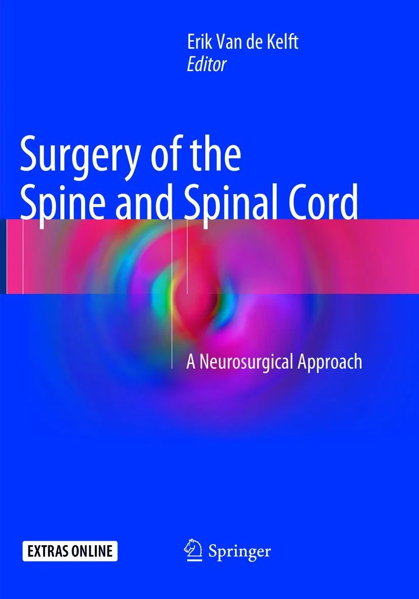 Coperta cărții "Surgery of the Spine and Spinal Cord" de autor necunoscut
