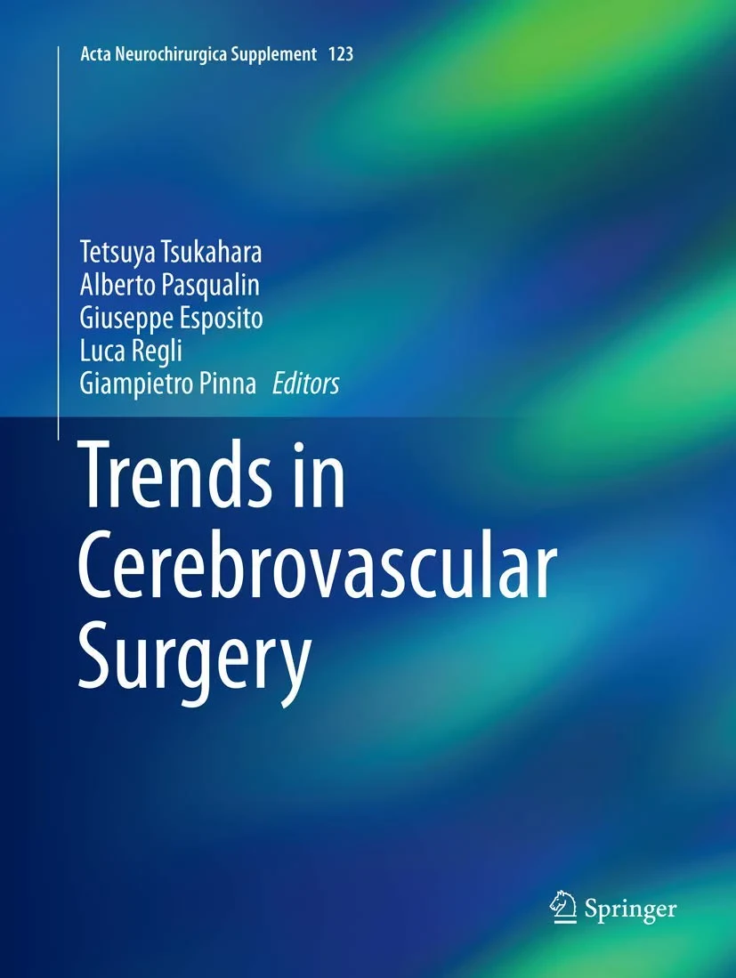 Coperta cărții "Trends in Cerebrovascular Surgery" de autor necunoscut