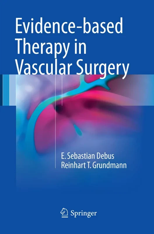 Coperta cărții "Evidence-based Therapy in Vascular Surgery" de autor necunoscut