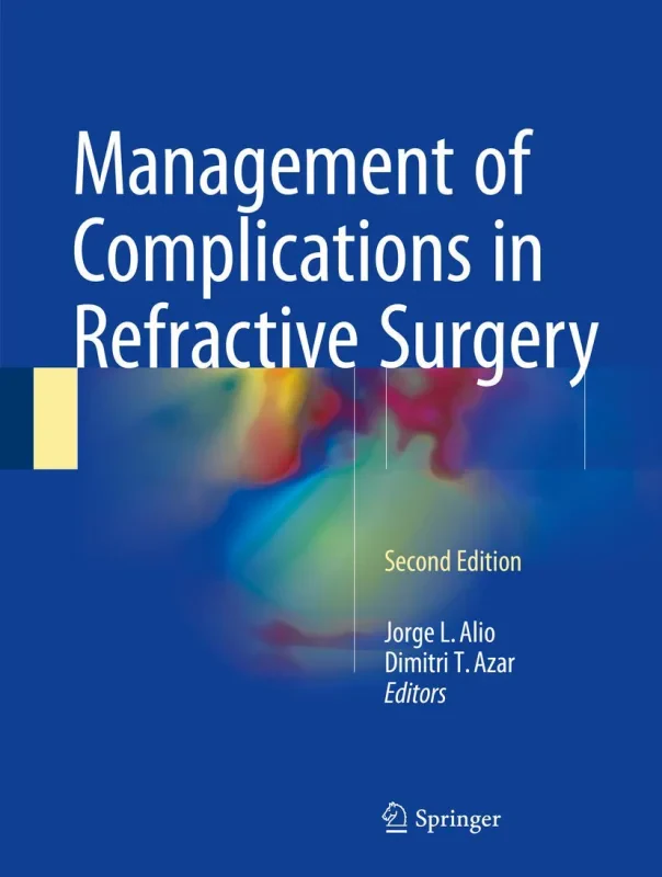 Coperta cărții "Management of Complications in Refractive Surgery" de autor necunoscut