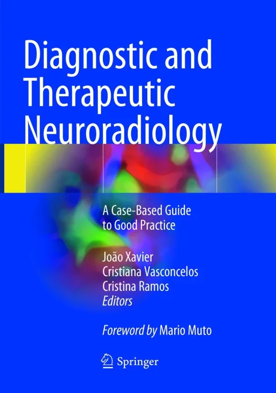 Coperta cărții "Diagnostic and Therapeutic Neuroradiology" de autor necunoscut
