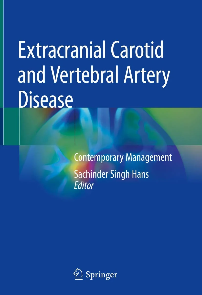 Coperta cărții "Extracranial Carotid and Vertebral Artery Disease: Contemporary Management" de autor necunoscut