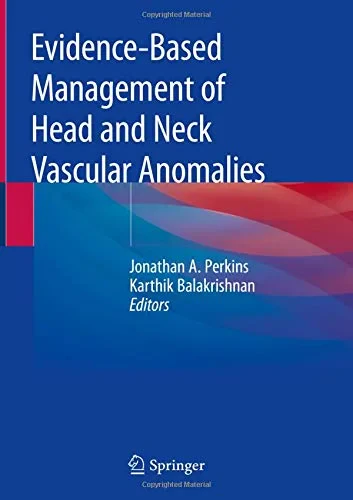 Coperta cărții "Evidence-Based Management of Head and Neck Vascular Anomalies" de autor necunoscut
