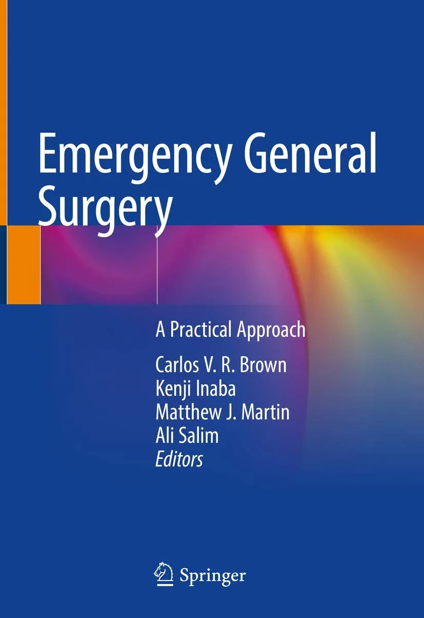 Coperta cărții "Emergency General Surgery: A Practical Approach" de autor necunoscut