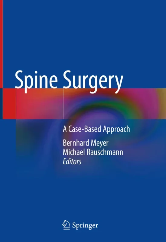 Coperta cărții "Spine Surgery" de autor necunoscut
