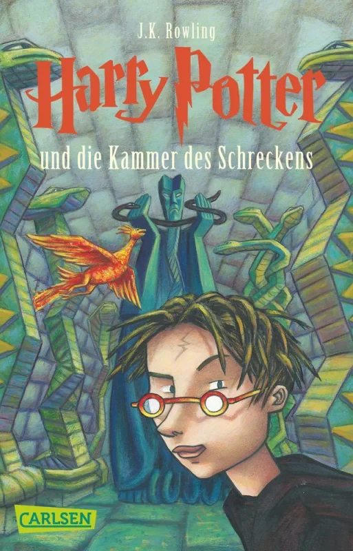 Coperta cărții "Harry Potter und die Kammer des Schreckens" de autor necunoscut