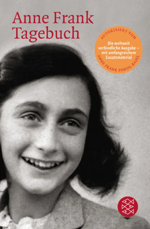 Coperta cărții "Anne Frank Tagebuch" de autor necunoscut