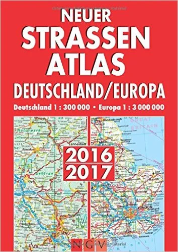 Coperta cărții "Strasenatlas 2016 2017" de autor necunoscut