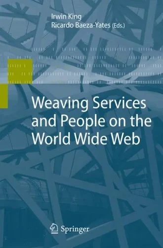 Coperta cărții "Weaving Services and People on the World Wide Web" de autor necunoscut