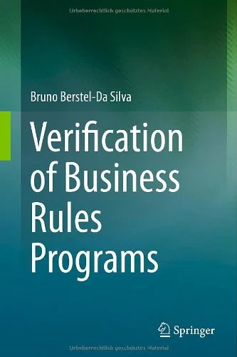 Coperta cărții "Verification of Business Rules Programs" de autor necunoscut