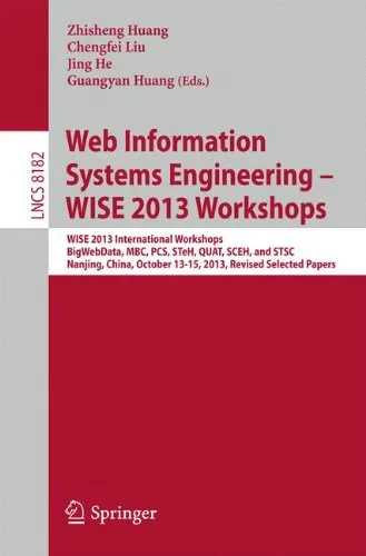 Coperta cărții "Web Information Systems Engineering � WISE 2013 Workshops" de autor necunoscut