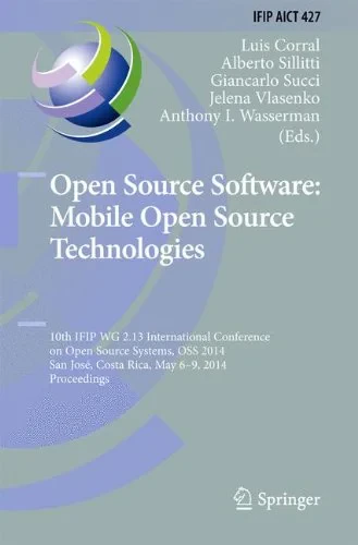 Coperta cărții "Open Source Software: Mobile Open Source Technologies" de autor necunoscut