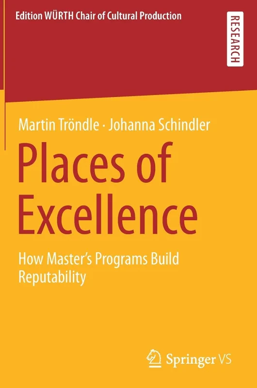 Coperta cărții "Places of Excellence: How Master&amp;#146;s Programs Build Reputability" de autor necunoscut