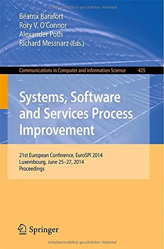 Coperta cărții "Systems, Software and Services Process Improvement" de autor necunoscut
