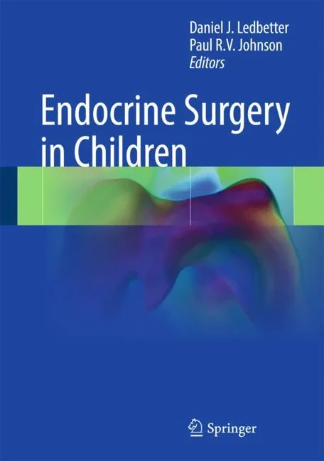 Coperta cărții "Endocrine Surgery in Children" de autor necunoscut