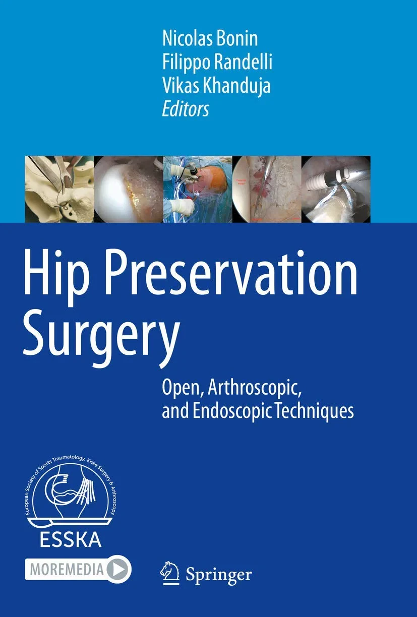 Coperta cărții "Hip Preservation Surgery : Open, Arthroscopic, and Endoscopic Techniques" de autor necunoscut