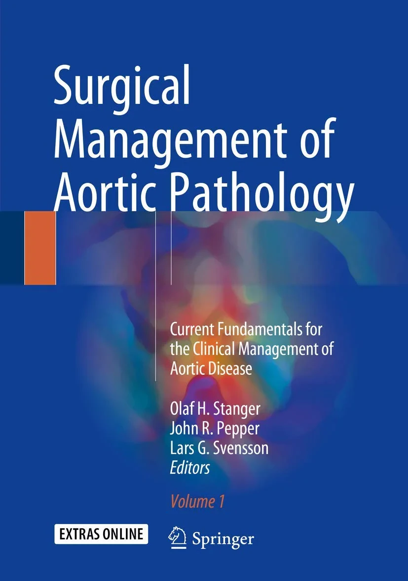 Coperta cărții "Surgical Management of Aortic Pathology" de autor necunoscut