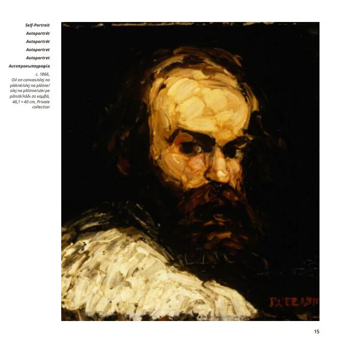 Coperta cărții "Album de arta Cezanne" de autor necunoscut