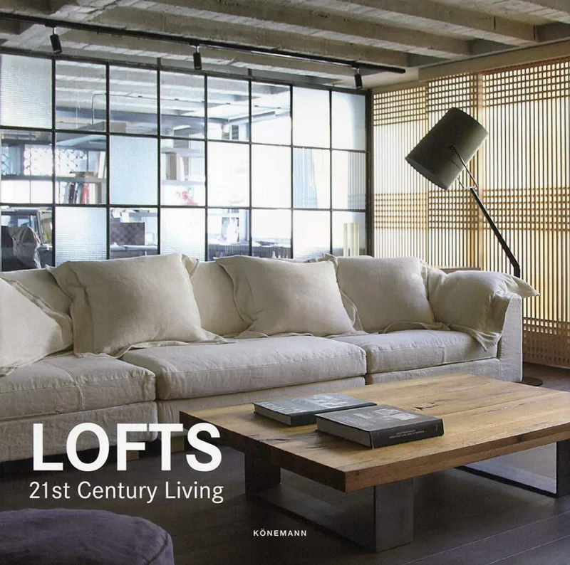 Coperta cărții "Lofts 21 century living" de autor necunoscut
