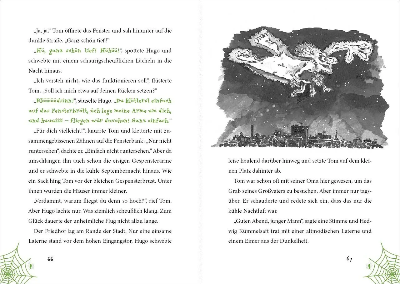 Coperta cărții "Gespensterjager" de autor necunoscut